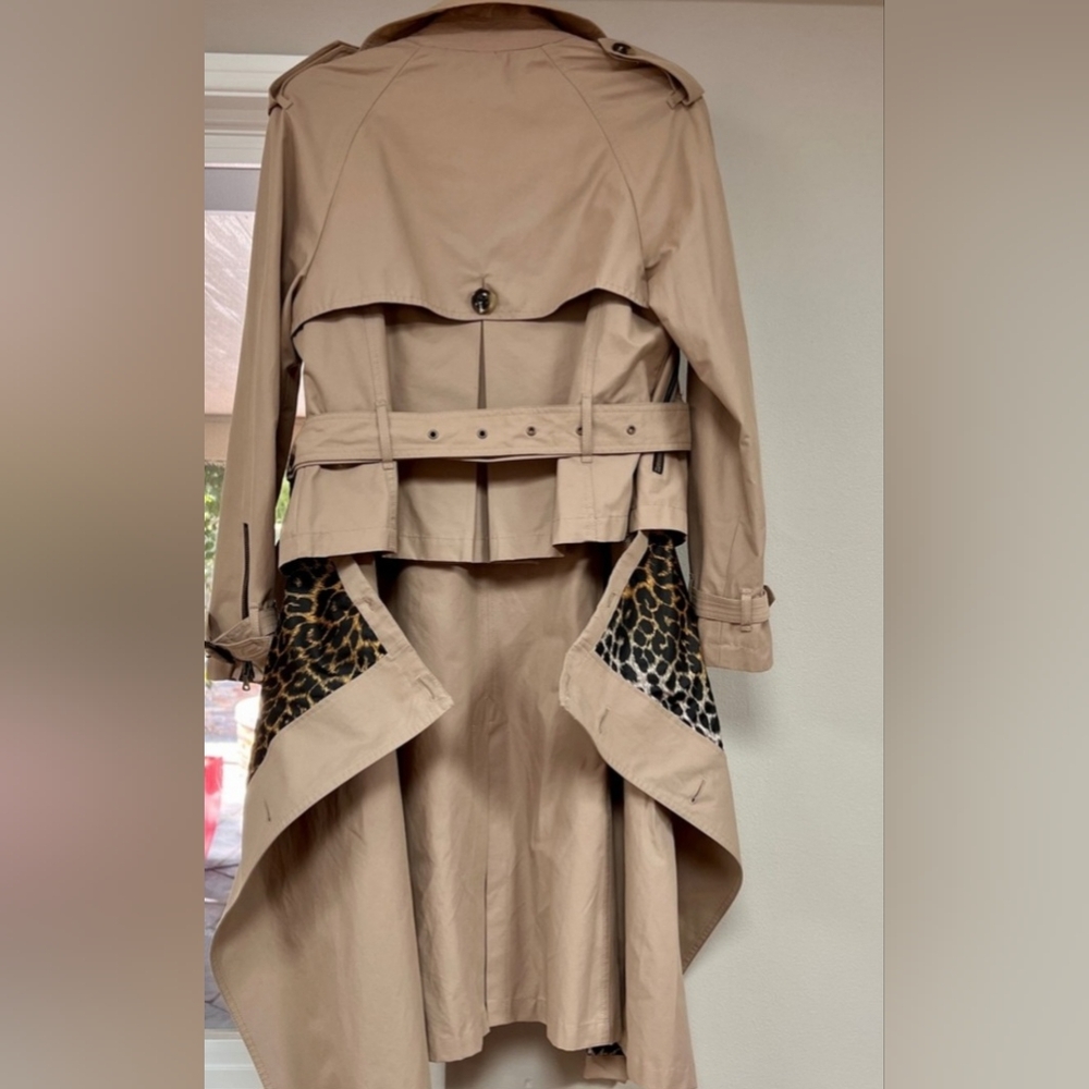 London Fog x Jeremy Scott - Mens Trench Coat - Size Small